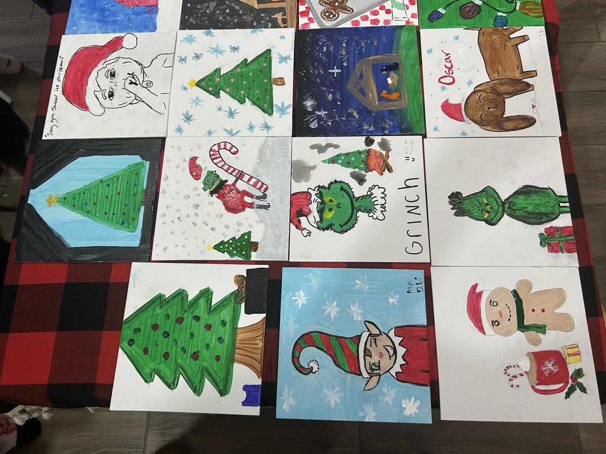 LadyJacketBB's tweet image. Thankful for time spent off the court together! Showing off our artistic ability or lack thereof for some!