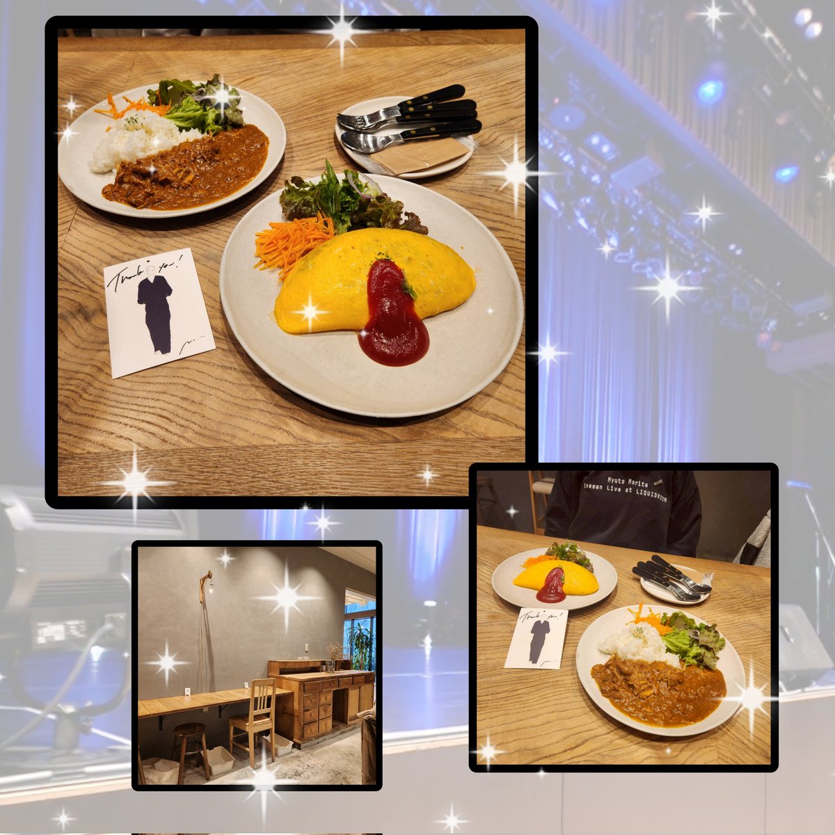 myuuuchiii's tweet photo. 現場納め前のごはん納め^^

#guang
チキンのケチャップオムライス
甘口欧州カレー

#日本橋STYLE https://t.co/0kxsX39gy1