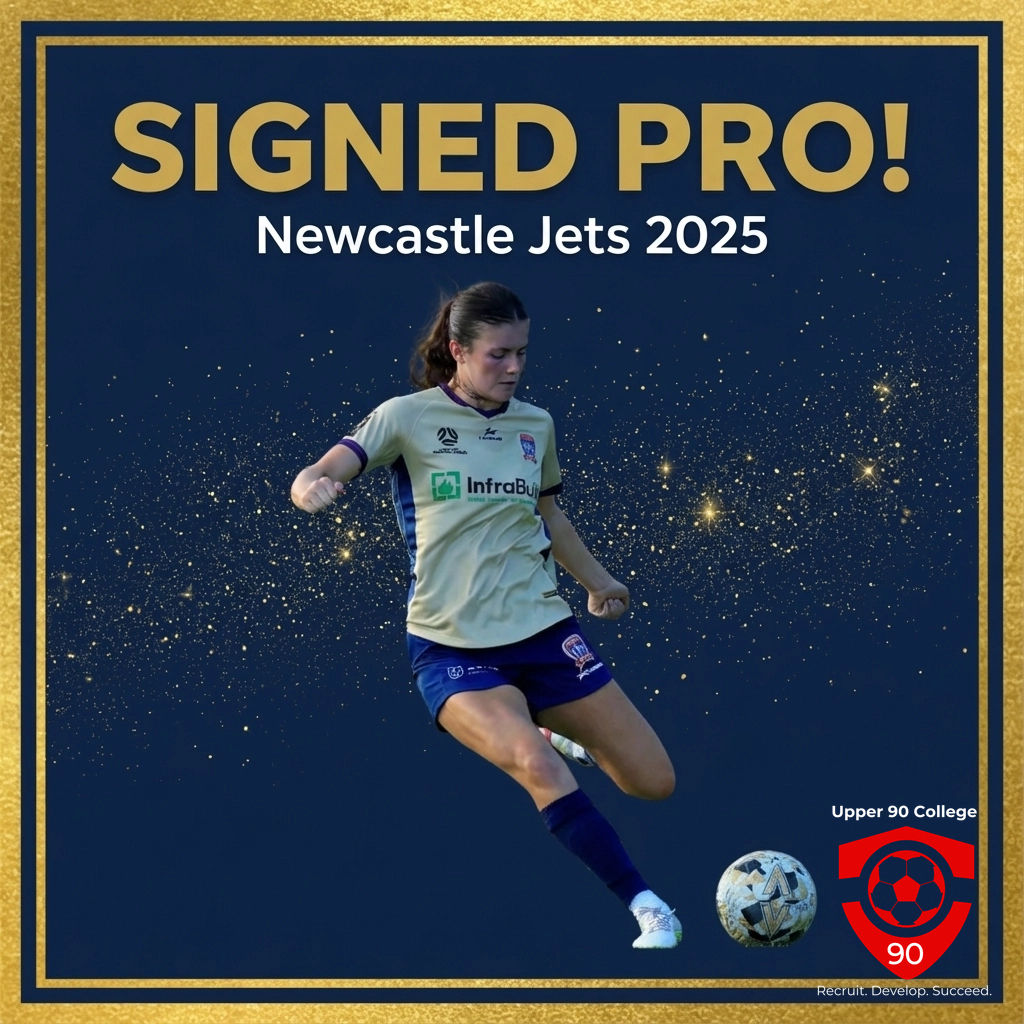 upper90APAC's tweet image. 2025 = history made! 🏆 Zoe crowned NAIA champ, Emma signed pro, &amp;amp; our athletes excelled on &amp;amp; off the pitch. Ready to level up in 2026? DM to join Australia’s college soccer legacy! #USCollegeSoccer #AussieChampions #SoccerScholarships #AthleticPathways #NCAA