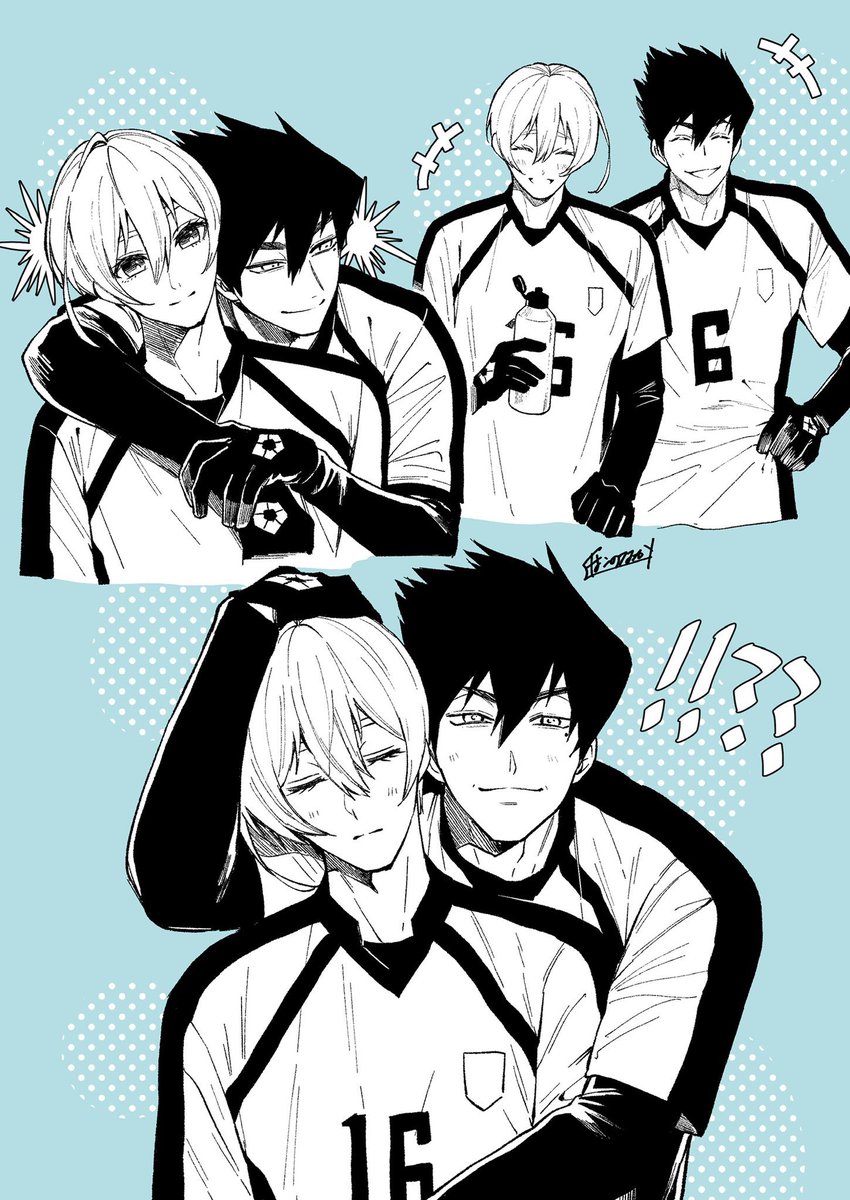 hako_bluelock's tweet photo. 今年のお気に入りkrho絵貼ります！これ本当に何回も掲載してる https://t.co/j3KUfTlrWH