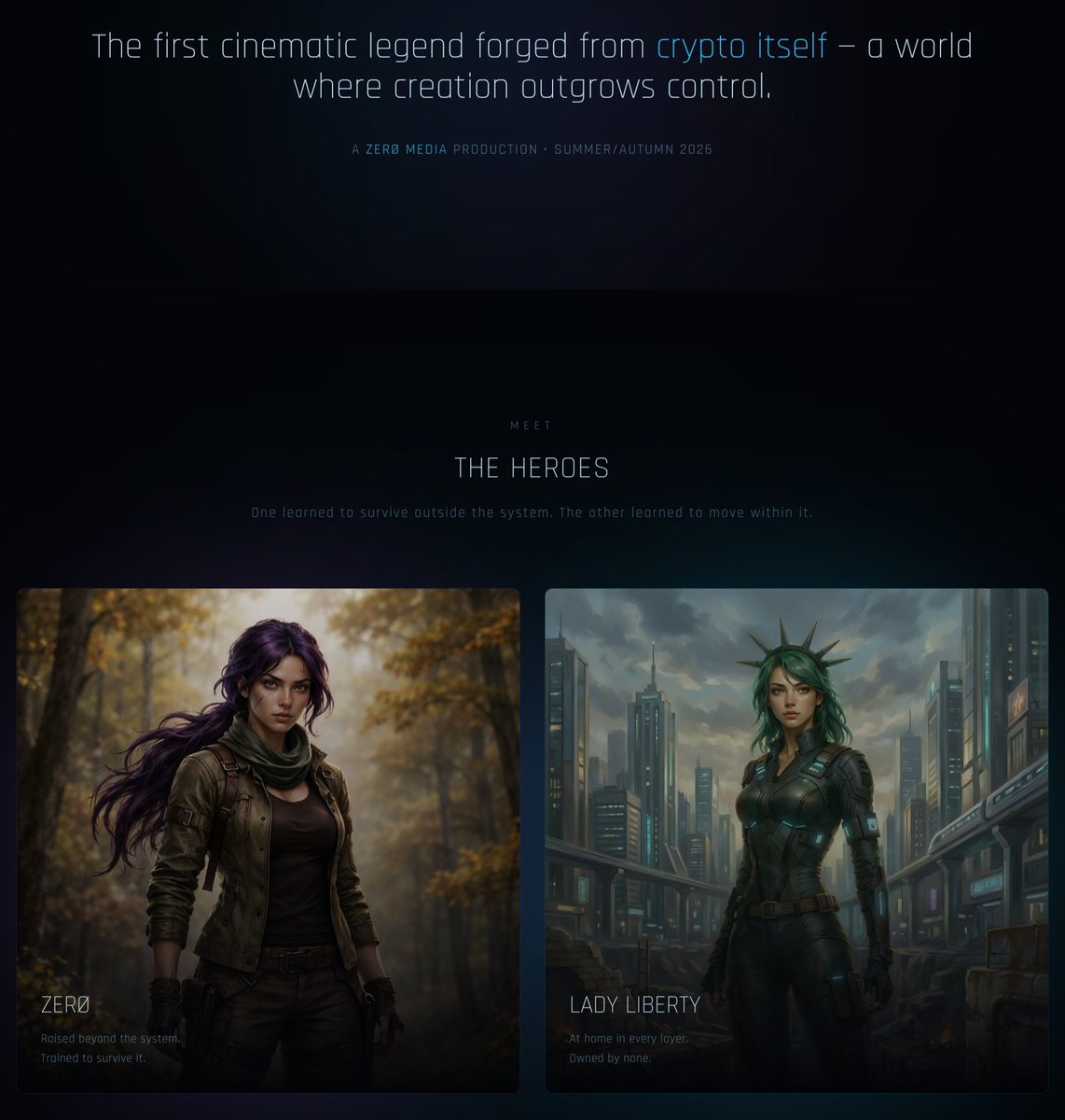 zero.movie is going to be absolute fire.
The creative minds putting this film together are next level 🧠⚡

The trailer will be a major reveal, not just of the story, but of the world itself.
We’ve developed our own animated style for the film, something we’re