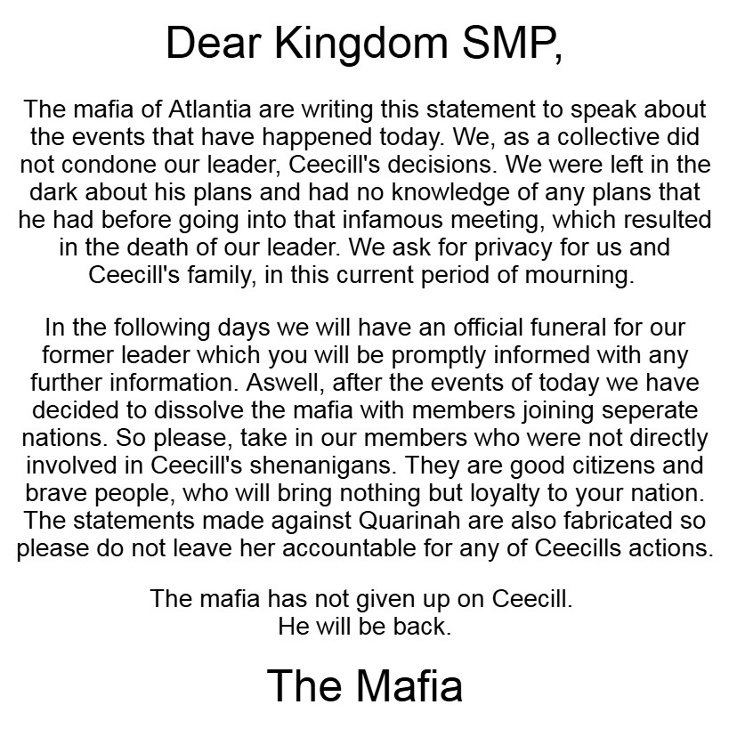 The Kingdom SMP tweet media