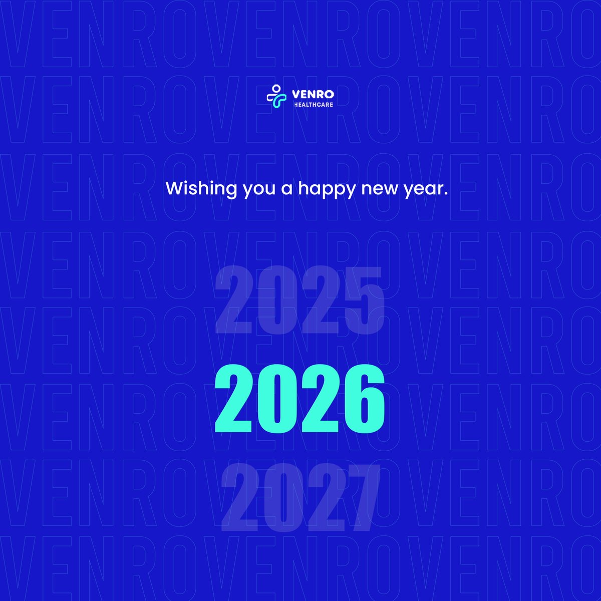 Here's to a New Year packed with love and good health. #venrohealthcare #newyear2026