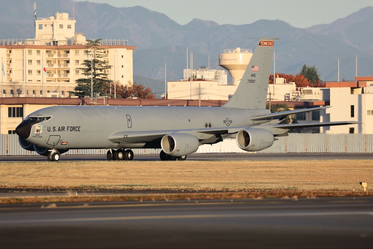 CAGbird's tweet photo. 2019年の無念を晴らす事ができたのも大変良かった。
2025/11/14 KC-135R 57-2597 P***L76 https://t.co/ZQUqdPORxS