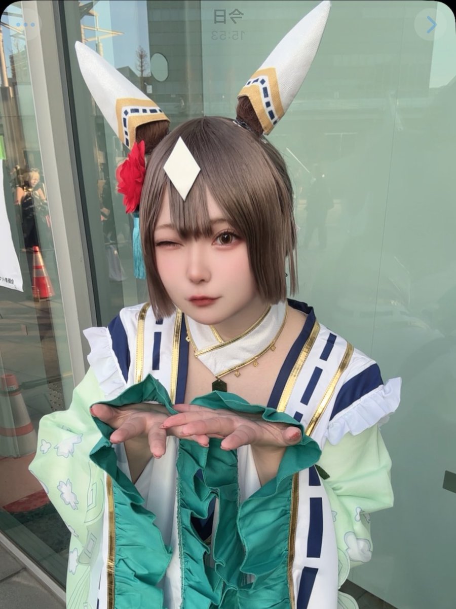 yurichan_1114's tweet photo. サトノダイヤモンド、お正月衣装でした✨

お写真DMまでお願いします！
良いお年を🏇💨

 #C107_cos  #C107コスプレ 
 #C107  #RP https://t.co/xT1aVTma7u