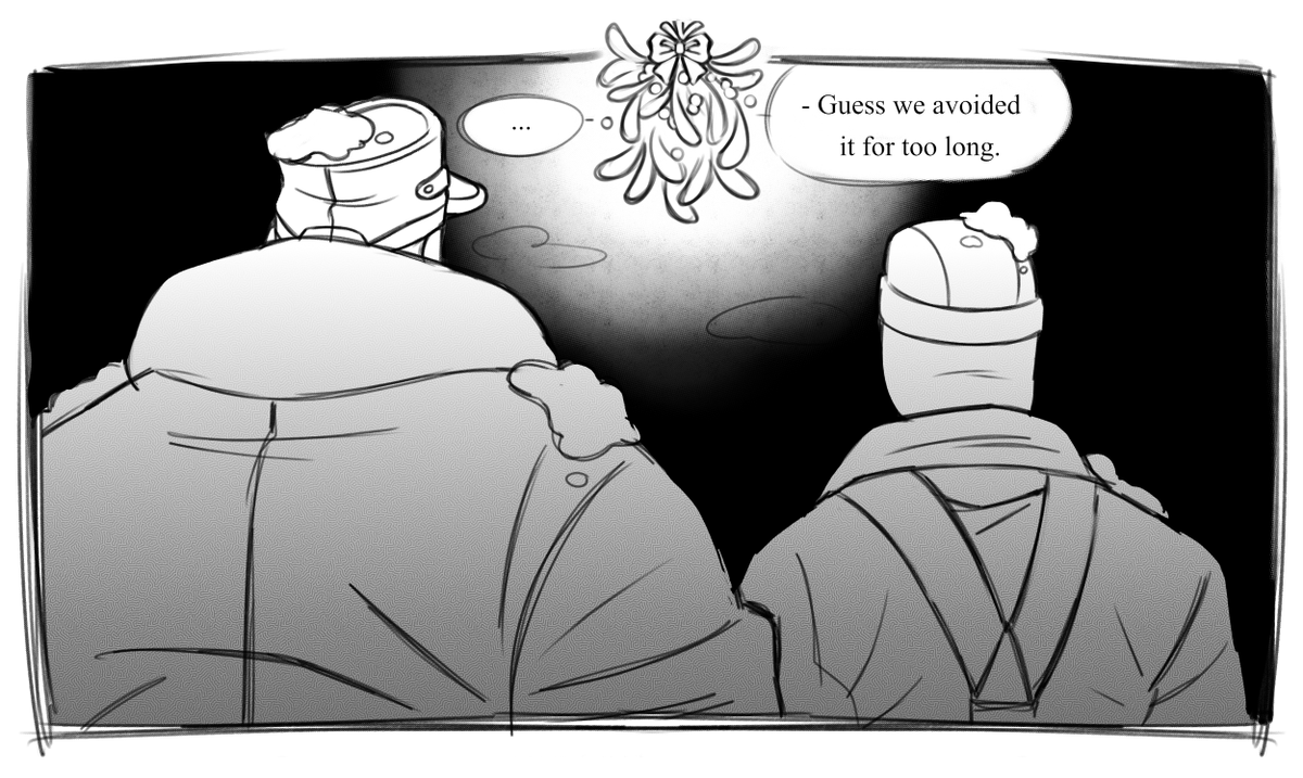 dailyheavymedic's tweet photo. day 207 #tf2 

smissmas traditions (strawpage request) https://t.co/fbT3zIxc3e
