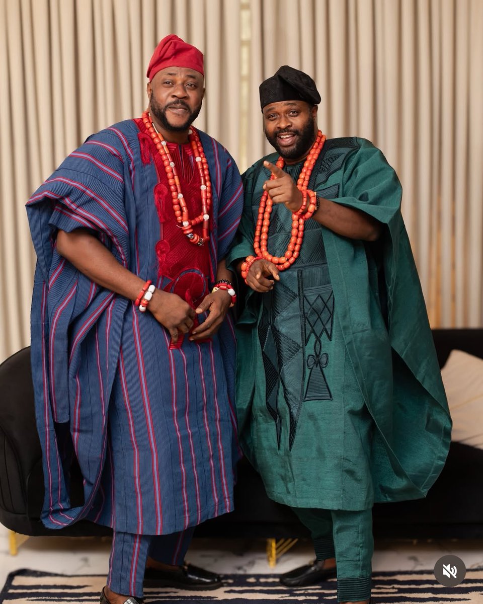 Odunlade turns 49 today and Femi turns 47

The two giants of Yoruba movie industry and a blessings to Nollywood at large 

Happy birthday to Odunlade Adekola and Femi Adebayo 💐 💐