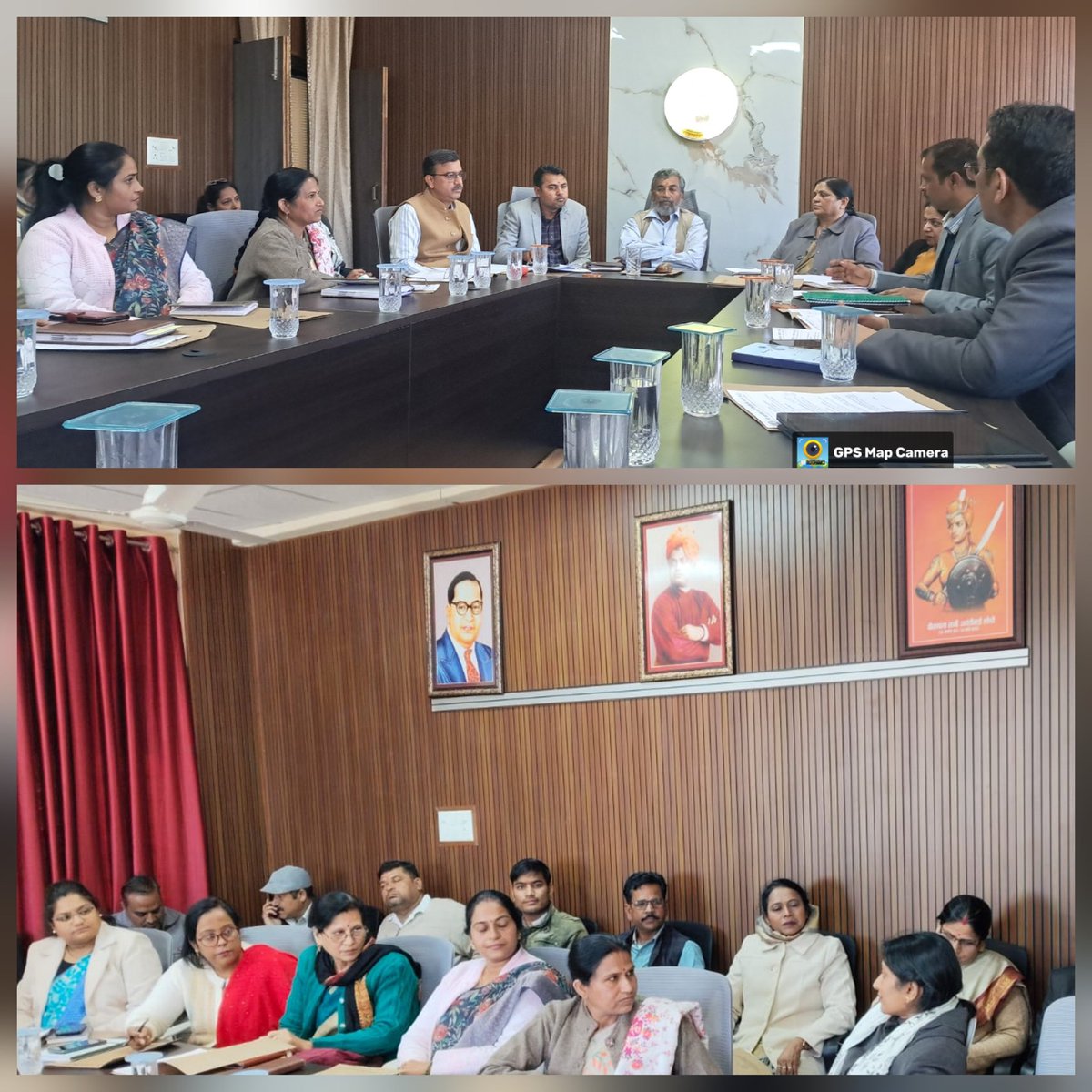 DrAshfaqNSS's tweet photo. Attended a meeting at #Rani_Avanti_Bai_Lodhi_University, #Sagar(MP) with the VC, Registrar, Examination Controller, and senior officials to discuss academic, examination, and other related matters.

@highereduminmp @NSS_Infinity @projssagar @ugc_india @AICTE_INDIA @nykssagar https://t.co/Gmp9dtxv2P