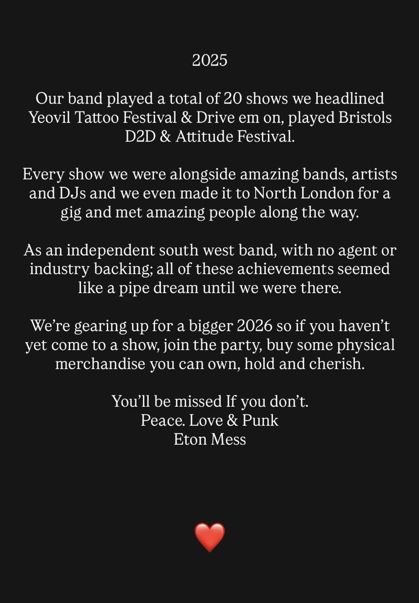 Thanks for a crazy year #2025