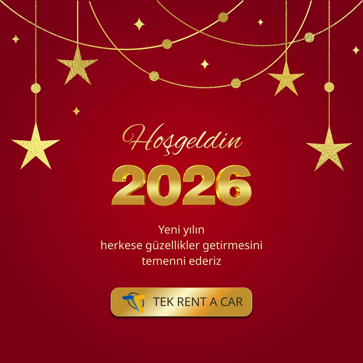 Saglık, huzur ve mutluluk dolu bir yıl dileriz.