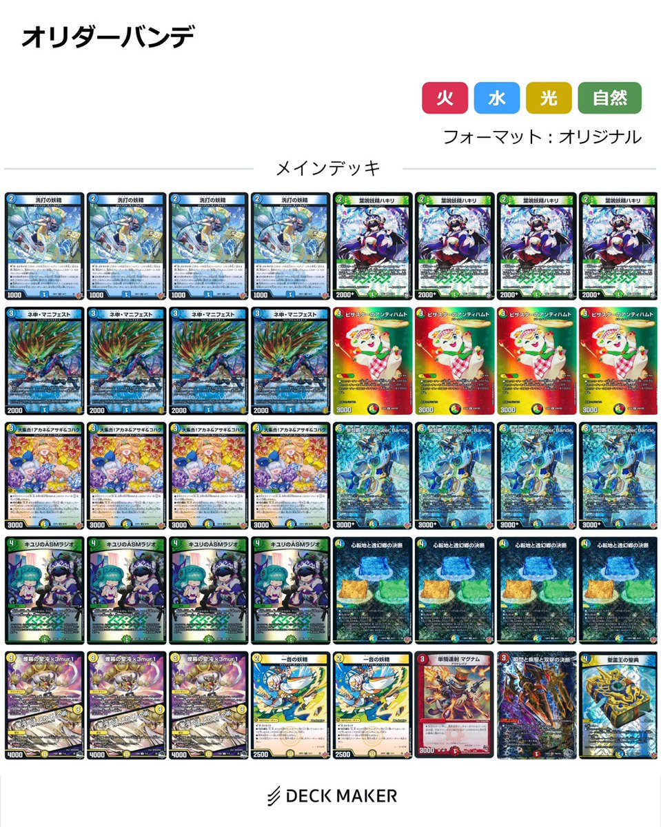 デュエマ】デュエマを始めた方へ オススメしたいデッキ 5選！ 2025年版