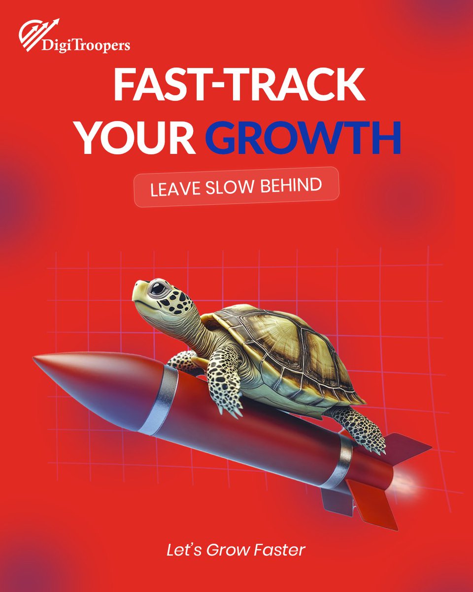 Digitroopers1's tweet photo. Why move slow when you can launch like a rocket? Supercharge your brand, accelerate your results, and leave slow growth behind.
Partner with DigiTroopers, where strategy meets speed. https://t.co/Cg1FqwsKAA