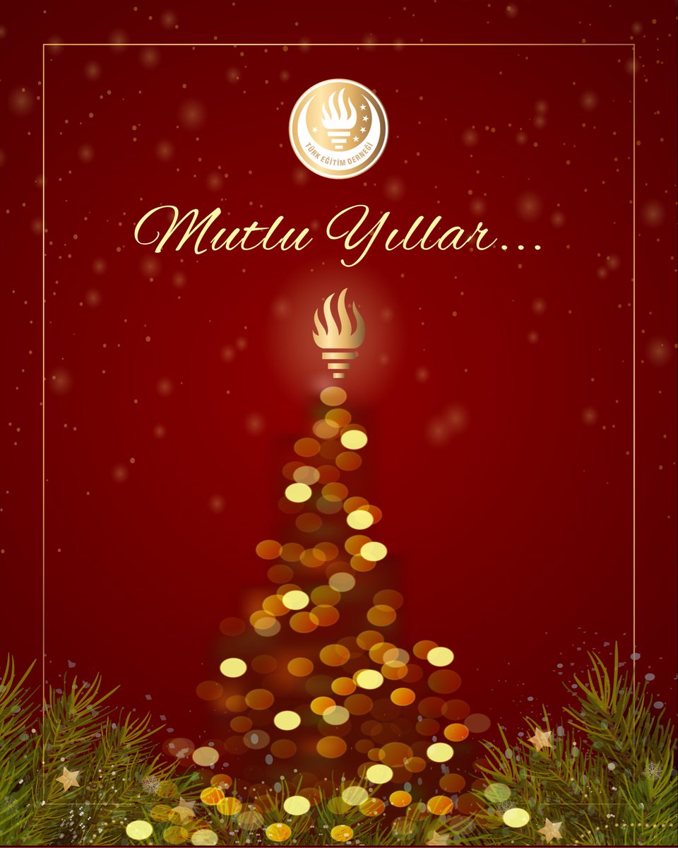 Yeni bir yıla, eğitimin dönüştürücü gücüne olan inancımızla giriyoruz. ✨

Türk Eğitim Derneği olarak;
97 yılı geride bırakırken, 2026’ya aynı inanç, kararlılık ve daha güçlü bir umutla adım atıyoruz.

Fırsat eşitliğini büyütmek, bilimin ışığında yarınları inşa etmek ve her