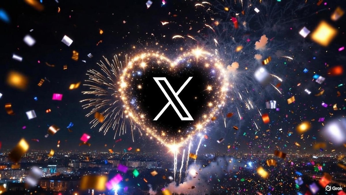 EETIN4K's tweet photo. Bet you can’t like this without smiling 😏🎉
X turned the heart into FIREWORKS for New Year’s Eve!
Tap like → watch the magic happen ✨
Let’s see how many explosions we can get 👇🏾🔥
#NewYear2026 #XMagic #BoostEngagement https://t.co/Tgjq2thglW