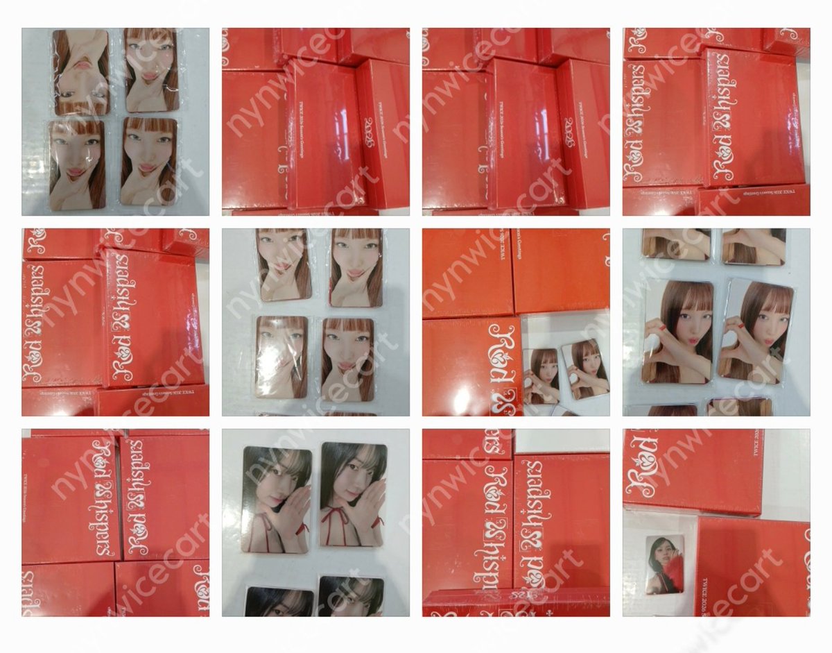 311225 • TWICE 2026 SEASON'S GREETINGS RED WHISPERS • - all