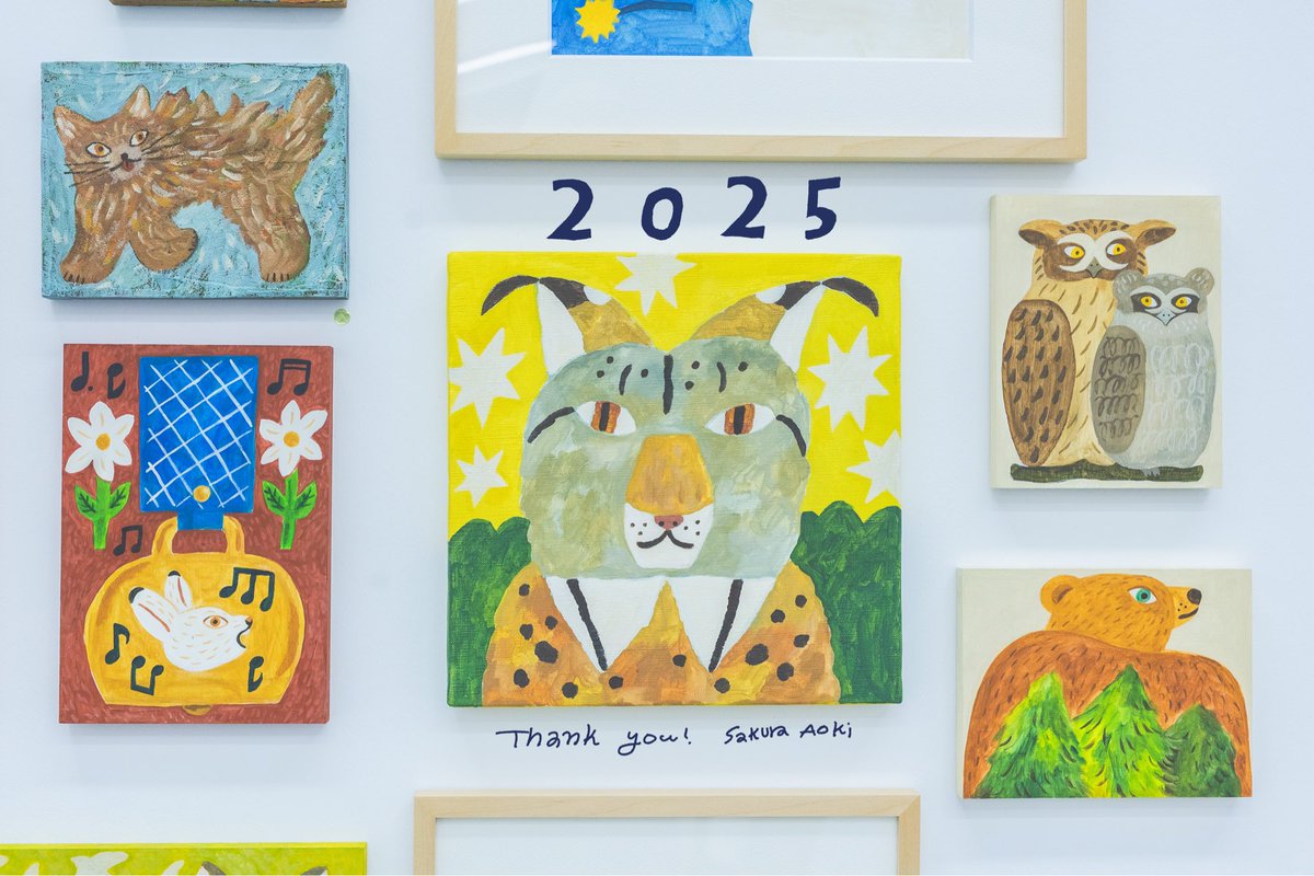 今年のハイライトは台湾の個展でした🇹🇼来年も怖がらずに前へ進みたいと思います！
どうぞよろしくお願いします🙇