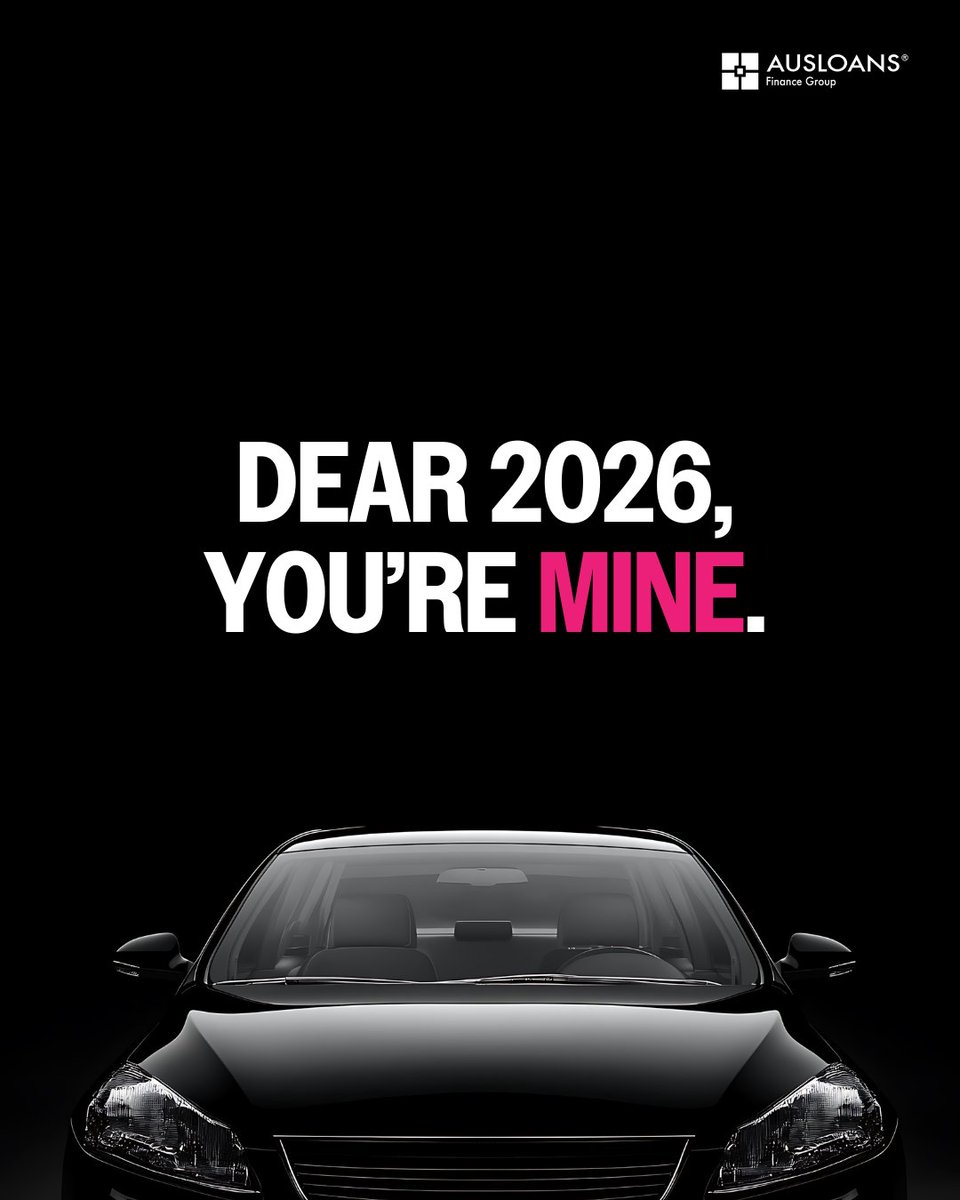2026 starts with a declaration, not a delay.
You declare it. We back it.
Your goals are yours for the taking.

 #Ausloans #CarFinance #2026Goals #holiday2026