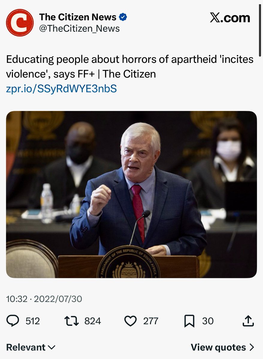AfricaisBlack's tweet image. To see Black South Africans hype Pieter Groenewald’s rise to Minister is a profound betrayal of memory.

This is a man who served in the Apartheid Parliament for the National Party (1989-1994). Rejected democracy &amp;amp; co-founded the FF+ because the NP agreed to end apartheid. Openly…