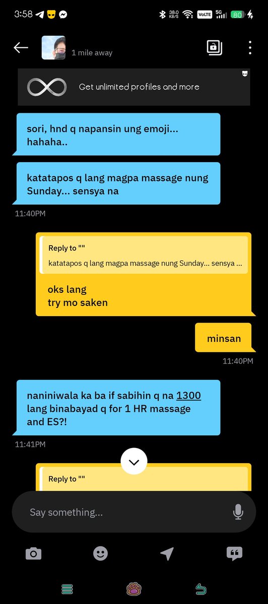 girthyfive's tweet photo. actually di ako naniniwala
I do believe in my own experience
not that I am invalidating yours ah? hehe https://t.co/JCEwVCCPeV