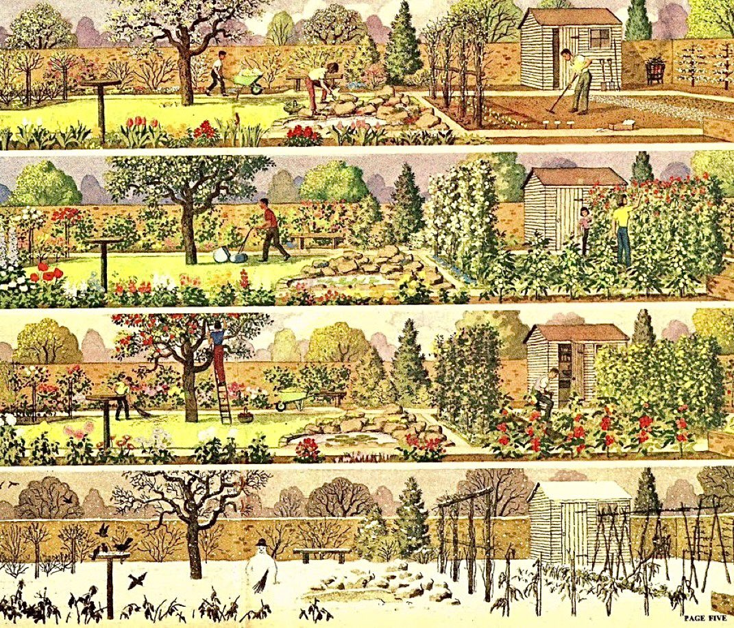 LBFlyawayhome's tweet image. It’s conventional on New Year’s Eve to do a review of the year. 

The year I have decided to review is 1964. 

(Artist: Ronald Lampitt, Look and Learn)