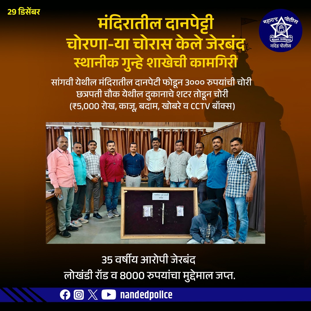 नांदेड पोलीस - Nanded Police tweet media