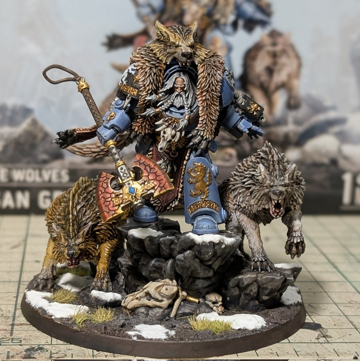 ローガン・グリムナー完成！ 年内にスペースウルフのリニューアル