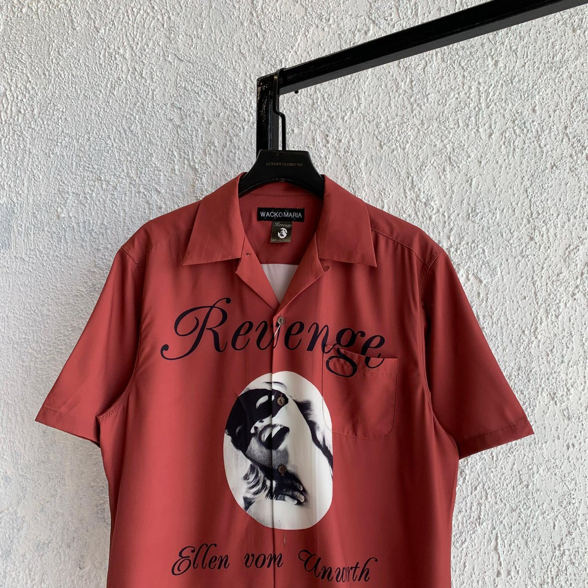 Wacko Maria x Ellen Von Unwerth Short-Sleeve Hawaiian Shirt