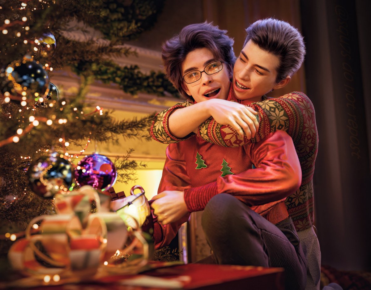 🎄🎄🎄🎄🎄🎁🎁🎁🎁🎁🎉🎀
#b3d #blender #oc