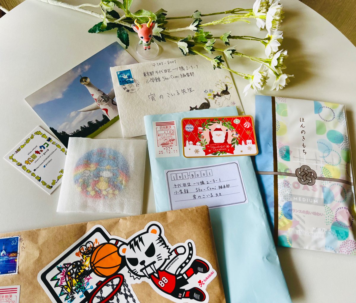 素敵なファンレター💌💓頂いており、年内最後の今日お返事を投函📮致しました…、、！！！
温かいお言葉や贈り物まで…😭
ありがとうございます！！！♡
励みや元気を頂きすぎまして浮かれ中の宵のです🌙
送ってくださった方々に無事届きますように🙏‼️💌