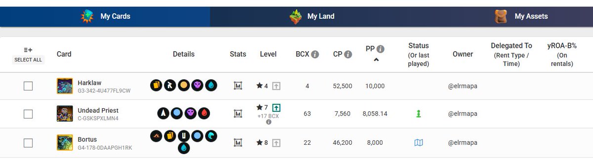 I would say a Christmas gift for myself.

Wishing everyone a Happy New Year!

#SPLINTERLANDS #LAND