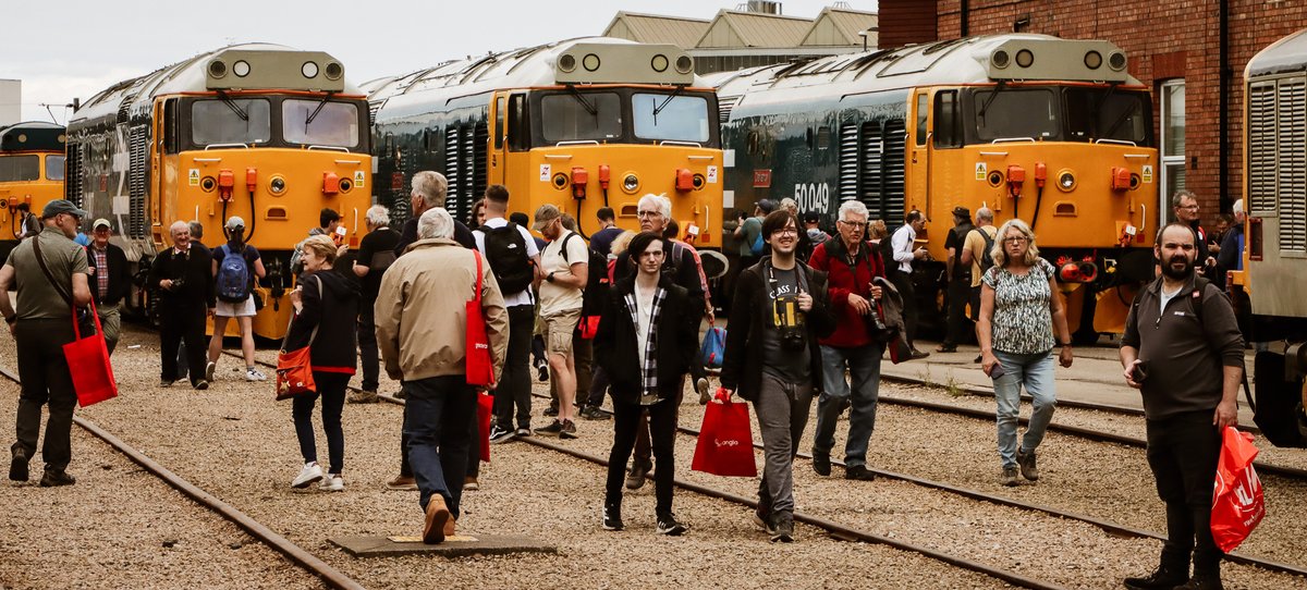 alanlmsca's tweet photo. Here's some piccies from the @railway200 @greatestgather event held at the beginning of August 2025. With 2026 being the 150 anniversary for @Alstom 's Litchurch Lane works and also the #HSTs celebrating 50 years service, I hope they are able to hold a similar event for everyone. https://t.co/oQxhUWpvQQ