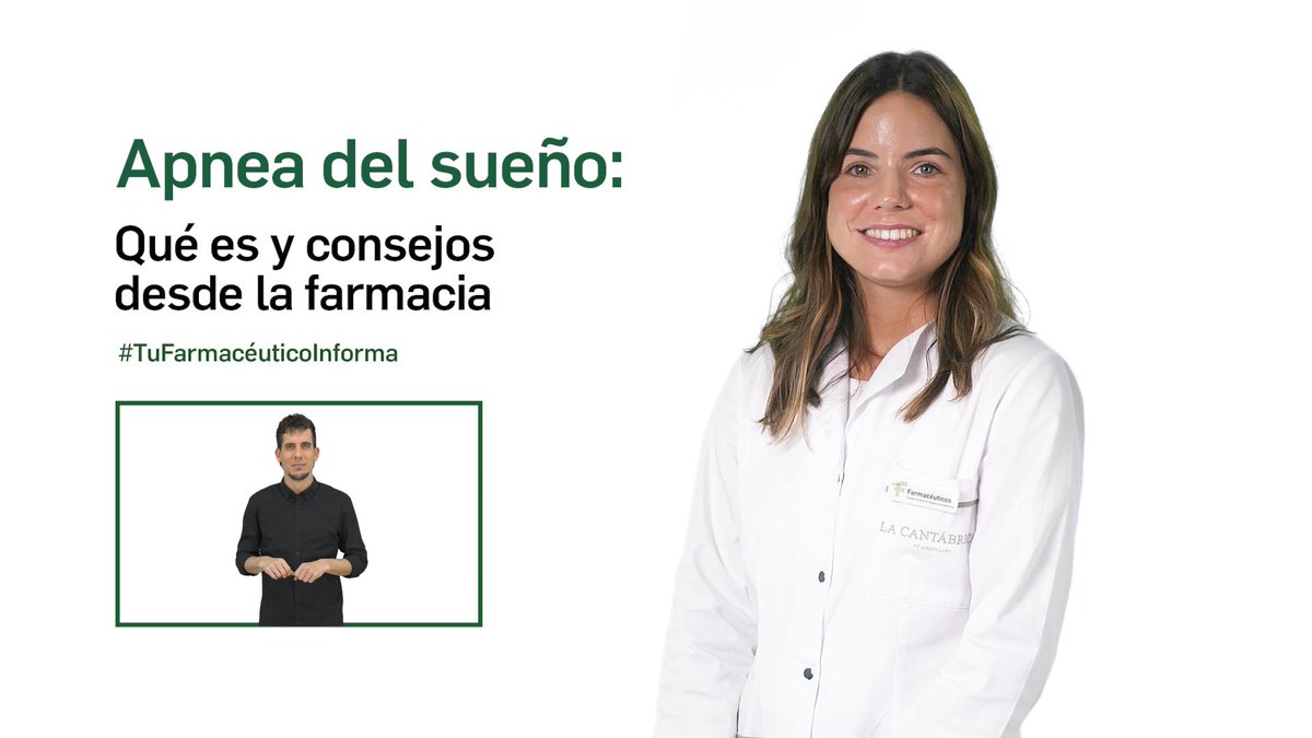 Apnea del sueño: Qué es y consejos desde la farmacia 

¿Roncas por la noche? ¿te levantas cansado después de dormir? Puede que no sea solo un mal descanso

📽️ ow.ly/6GKL30sShgh

Iniciativa de Farmacéuticos con la colaboración de Medicina TV y Reig Jofre

#ORLyFarmacia