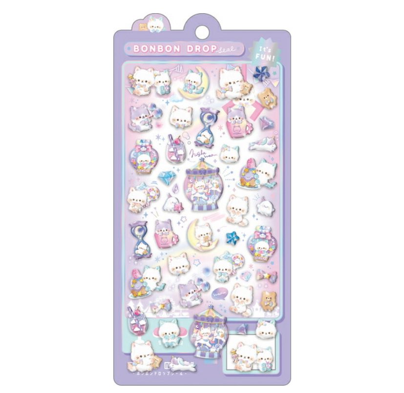 1月1日の0時から6種類のボンボンドロップシールが販売開始‼️ 送料や