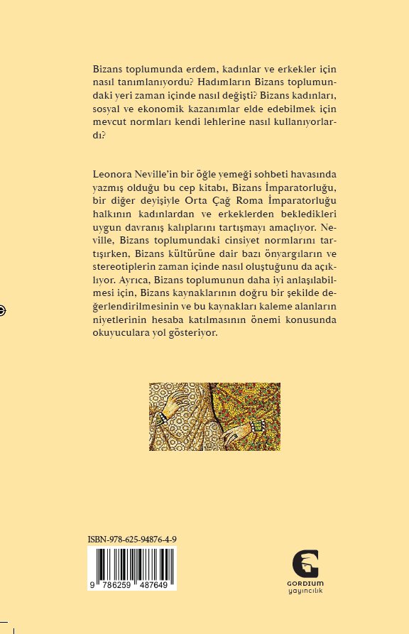 Gordium'da gelenek bozulmadı. Bizans'ta Cinsiyet kitabını da Bizans dünyasına ve Bizantinoloji terminolojisine vakıf bir isim tercüme etti: Wisconsin Üniversitesi'nde Bizans tarihi üzerine doktora yapan Berke Çetinkaya <a href="/_ckayaberke/">Berke Çetinkaya</a> Okuyalım, okutalım 😊