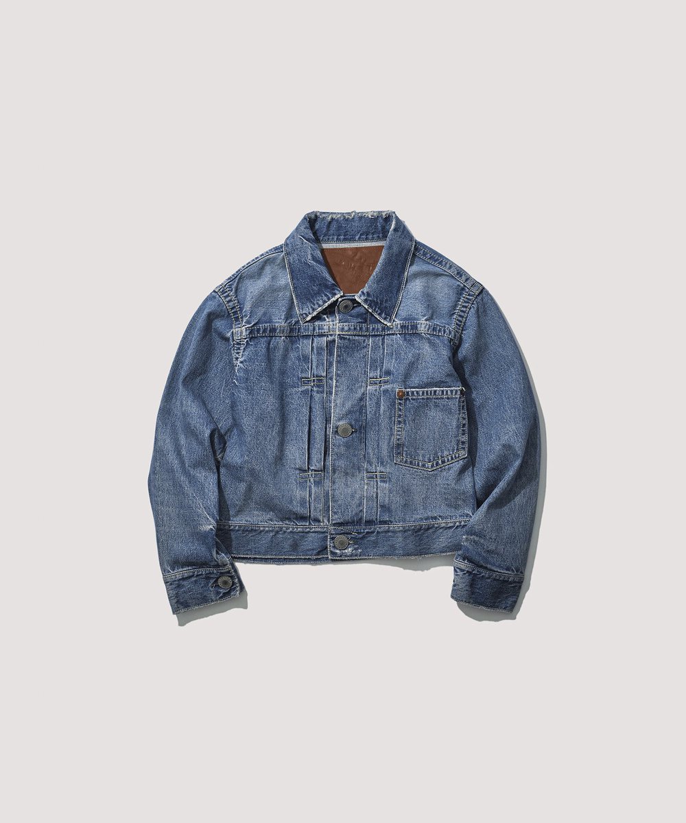 ③KOOKY ZOO JUVENILE DENIM JACKET WW2 とにかく加工が素晴らしい、元