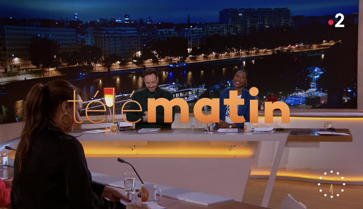 francetvpro's tweet photo. 📈 #Audiences #France2

@telematin, première matinale de France, large leader hier :

📍569 000 tvsp et 22,6% de PdA

Avec @JohannaGhiglia et @AdrienRohard 

Merci pour votre fidélité 🙏

▶️ Disponible sur https://t.co/JqV7mXAoWY https://t.co/NzgVHWIclq