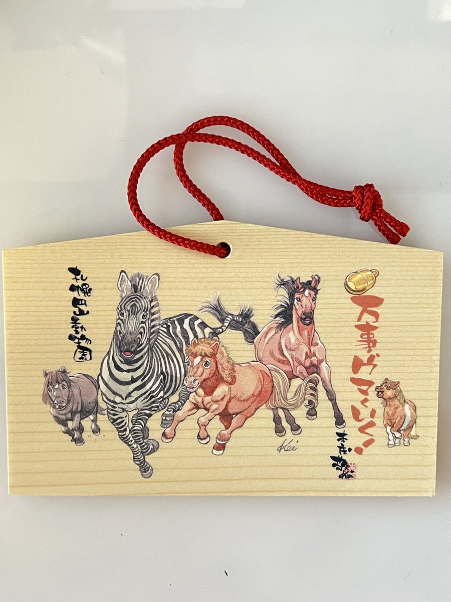 honjo_kei's tweet photo. いよいよ1月1日元旦❗️
明日配布です‼️

🎍動物たちと迎えるお正月❗️
なんだかイイ年になるような気がします‼️ 
　
　1月1日(300枚)2日(250枚)3日(200枚)
円山動物園第1レストハウスで先着順で配布するそうです‼️
是非❗️是非‼️ https://t.co/tNjMgxQHYm