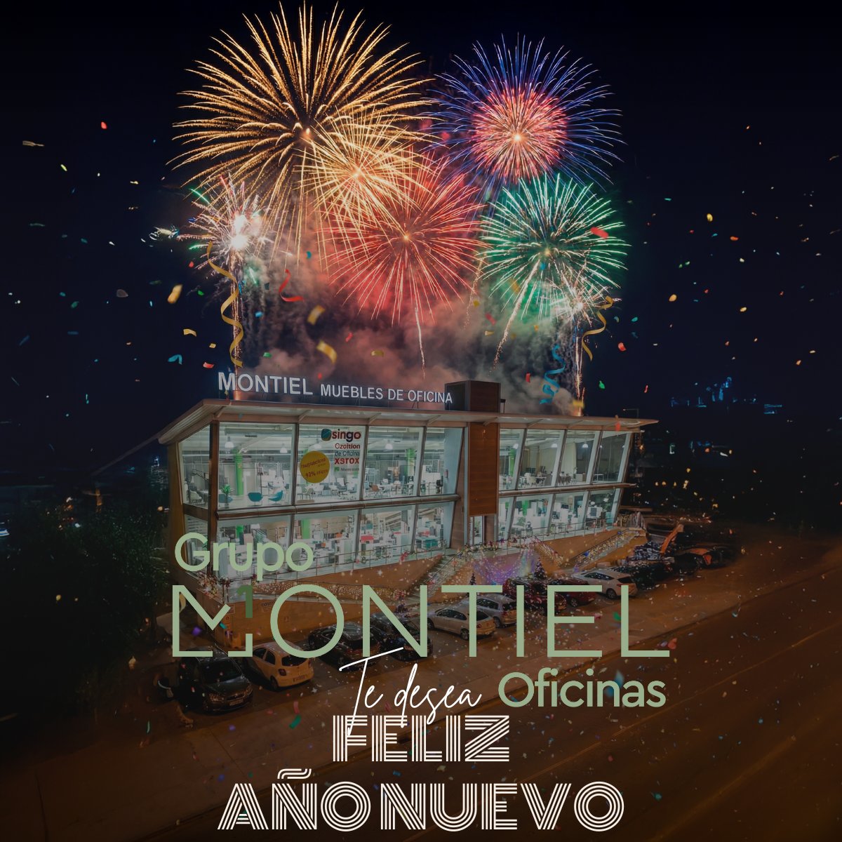 2025 nos dejó grandes retos y aún mayores aprendizajes.
En Grupo Montiel Oficinas empezamos 2026 con ilusión, nuevos proyectos y el mismo propósito: crear espacios de trabajo más sostenibles, humanos y llenos de vida.
Feliz Año Nuevo💚
#Feliz2026 #GrupoMontielOficinas