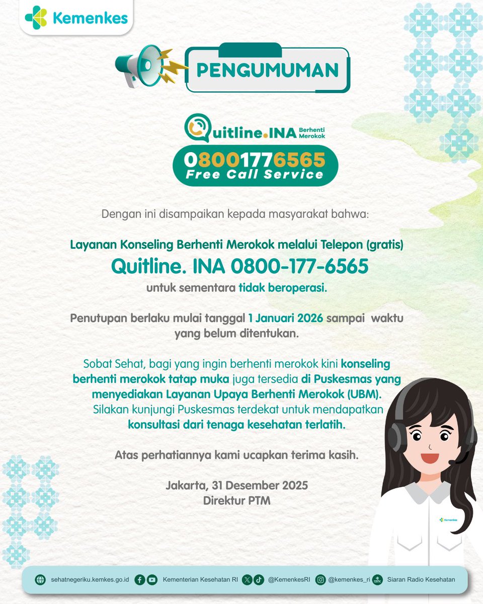 Penyakit Tidak Menular Indonesia tweet media