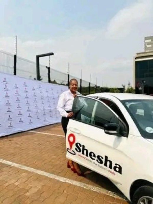 AdvoBarryRoux's tweet photo. SANTACO has launched their own e-hailing app called Shesha to compete with Uber and Bolt. https://t.co/zMWkng4qJS