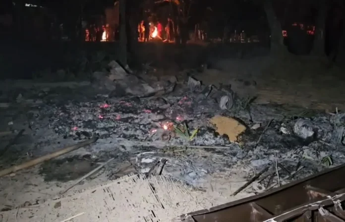 HateDetectors's tweet image. A group of people burnt alive a couple in a village in #KarbiAnglong district of #Assam, suspecting them to be involved in witchcraft, police said on Wednesday.

The incident took place at No 1 #BeloguriMunda village in #Howraghat area on Tuesday night.

"The miscreants first