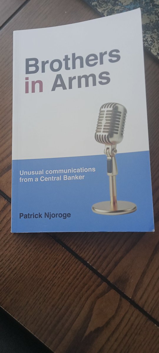 Unusual communications from a Central Banker

Yet to complete this book which I've had for slightly over a week now (other competing books being one reason) but I can weigh onto it.

The opening pages takes the reader into the form of communication (orthodox and novel) pursued by
