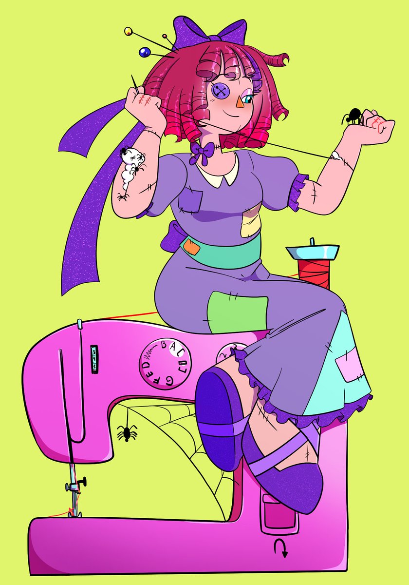 ghoulinfuschia's tweet photo. #theamazingdigitalcircus #ragatha https://t.co/Pu2HCfKyRM
