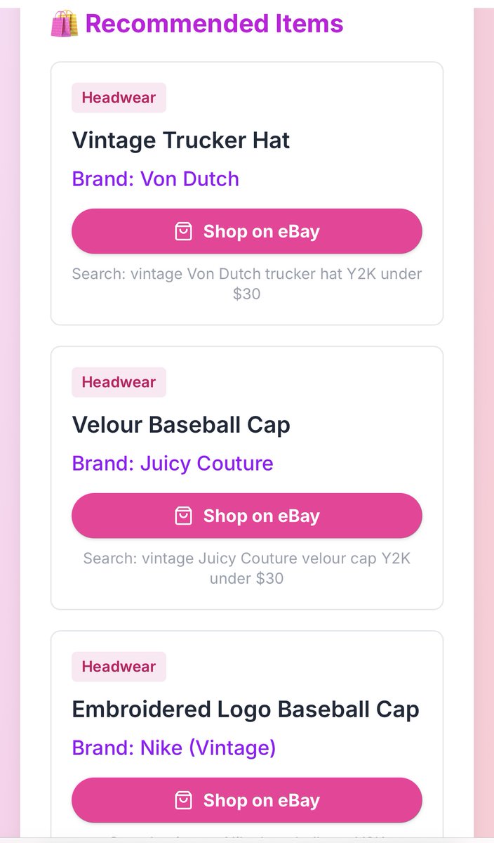 Get_Japan_Merch's tweet photo. Sick of seeing Shein listed as "Y2K" on eBay? 

I built a free tool called The Y2K Finder. 💎 It ignores fast fashion and generates optimized search links for authentic vintage brands (Juicy, Von Dutch, Baby Phat).

No drop-shipping garbage. Just real 2000s gems. 👇

🔗https://t.co/sPW88Jzcjw

#Y2K #McBling #eBayFinds #2000sFashion