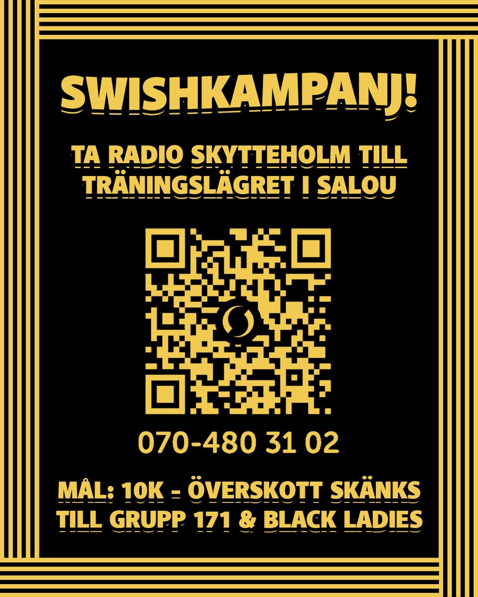I februari återvänder laget till Salou och vi vill även 2026 bevaka träningslägret med intervjuer, rapporter &amp; annat kul.

10k är det som behövs för att komma iväg. Insamlingen pågår t.o.m. 10/1 och eventuellt överskott skänks även i år till BL &amp; G171.

Swish - 0704803102

Vamos!
