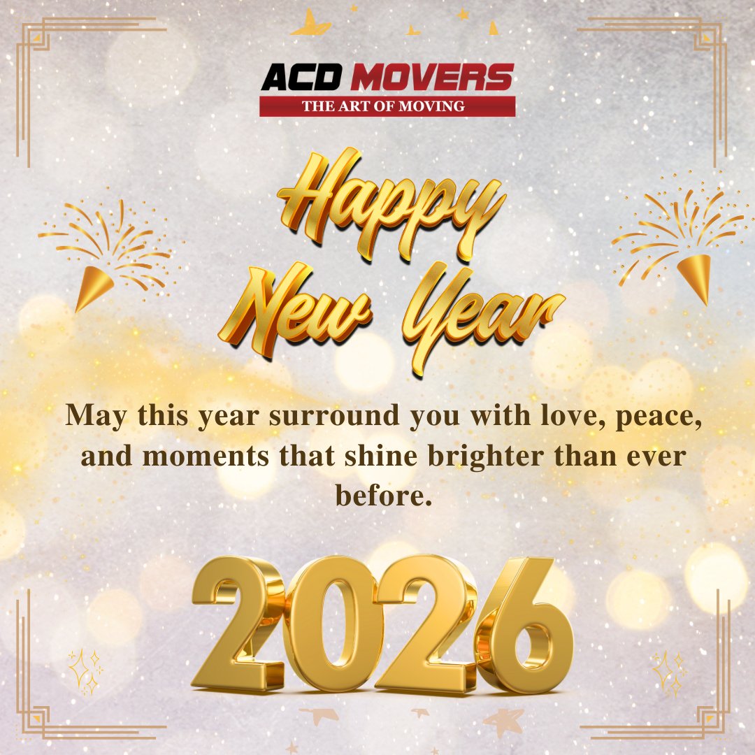 acdmovers's tweet photo. Happy New Year 🏡✨

May this year fill your home and heart with happiness, harmony, and uplifting moments that create comfort, peace, and joyful celebrations all year long.

#HappyNewYear #ACDMovers #NewBeginnings #StressFreeMoves #PositiveStart #HomeJourney #happynewyear2026 https://t.co/C5aINjBIfd