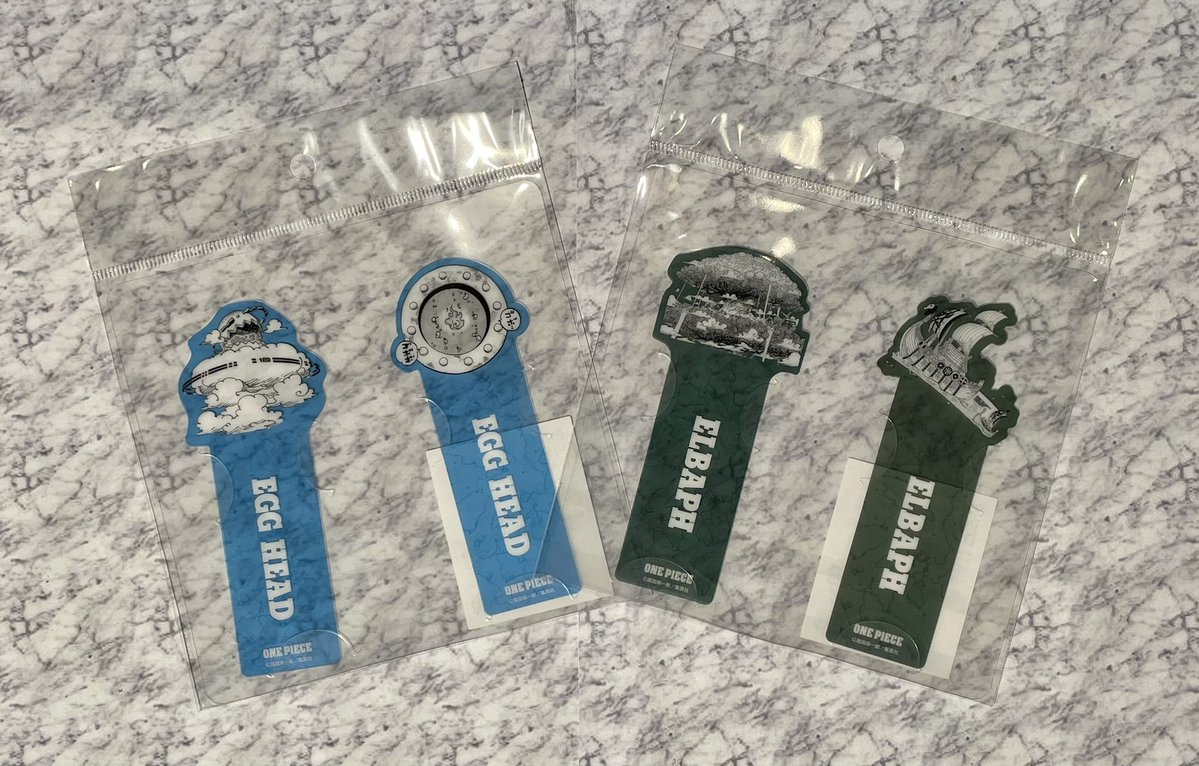 おすすめ】原画商品 〈ONE PIECE DAY'25〉 しおりセット イースト