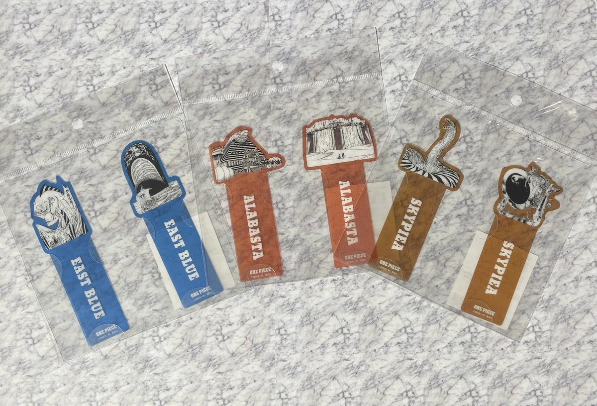 おすすめ】原画商品 〈ONE PIECE DAY'25〉 しおりセット イースト