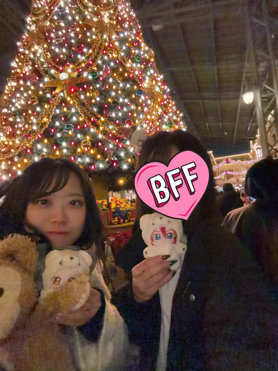 Mannie0918's tweet photo. 2025年ありがとうございました〜🎀ᩚ
(しっかり今日まで仕事でした！！)

来年もなかよくしていただけると嬉しいです⸜🌷︎⸝‍

(自分のだふで人から借りたなぎささんを隠してしまった残念ショット添えた) https://t.co/byNiUo7fHU