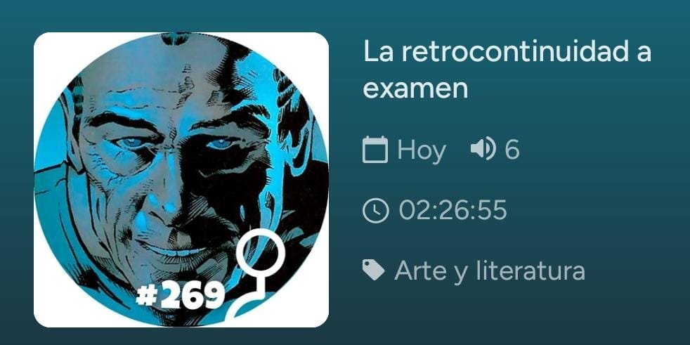 ⚠️NUEVO PODCAST⚠️ Acabamos el año divagando sobre la retrocontinuidad, esa herramienta narrativa que nos ha regalado tantas alegrías como disgustos.

📻 go.ivoox.com/rf/165508168

Participan (y os desean un feliz año nuevo):
📌 <a href="/yodigono/">Enrique. Stand 🇺🇦🇵🇸</a>
📌 <a href="/VanMaddle1/">Íñigo Rodríguez 🏳️‍🌈🗨</a>
📌 <a href="/suspediem/">Sergio Aguirre</a>
📌 <a href="/Pedro_Monje/">Pedro Monje</a>